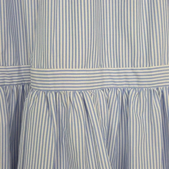 Gretchen Scott Designs Blue And White Striped Dress. Great Condition! - Picture 7 of 11